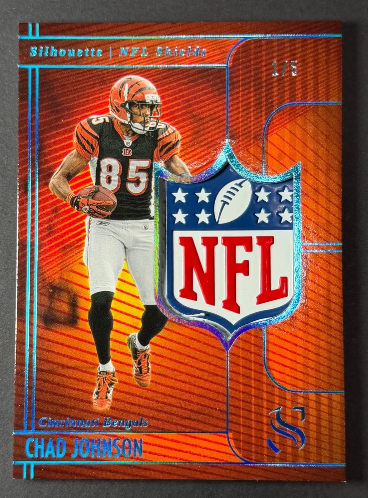 Chad Johnson 2025 Panini NFL Shield Relic /5